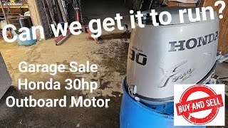 Buy & Sell - 1990s Honda BF30 4 Stroke Outboard Motor! #outboards #boat #smallenginerepair