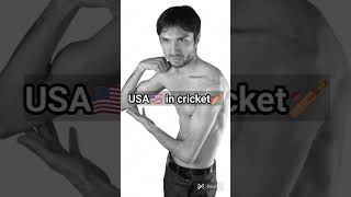 USA 🇺🇲 in Cricket 🏏 #shorts