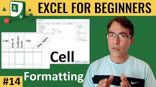 Format Cell in excel | MS Excel for beginners lesson-14 | Complete cell formatting in excel in hindi