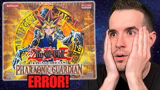 ERROR Pharaonic Guardian 1st Edition Box Opening! (Glossy Cards??)