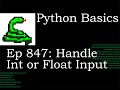 Python Basics Tutorial How to handle Int or Float with | Builtin Eval Function