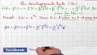 analyse mathématique : développements limités 1