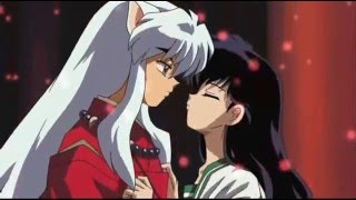 inuyasha and kagome's kiss~