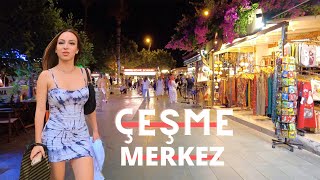 ÇEŞME MERKEZ / İZMİR | Çarşı - Sahil Turu | CESME CENTER WALK - TURKEY