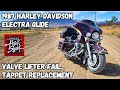 Harley Electra Glide Lifter Fail, Tappet Replacement