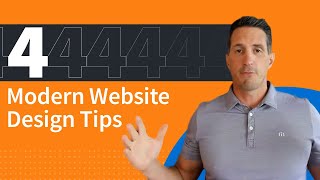 4 Modern Website Design Tips