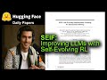 SEIF: Improving LLMs with Self-Evolving RL