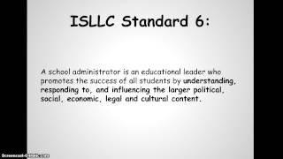 ISLLC Standards Presentation Part 2