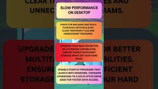 Slow Computer Performance | Increase Computer Speed