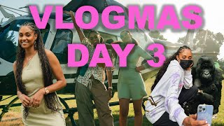 VLOGMAS Day 3| Emotional last day, Ellen DeGenerous Campus, Gorilla Trekking, \u0026 life changing moment