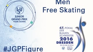 2016 ISU Junior Grand Prix - Dresden - Men Free Skate