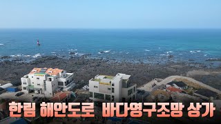 제주 한림 해안도로 귀덕리 해변가 오션뷰 영구조망 카페 상가임대 제주부동산매물