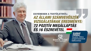 Pozitív kép alakult ki Budafok-Tétény vagyongazdálkodásáról