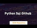 python sql github