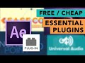 5 MUST HAVE Plugins for After Effects Animation (Free or Cheap)