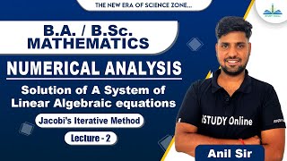 Jecobi Method | unit-4 | lect-2 | Numerical Analysis | B.Sc 2nd year  | iSTUDY Online