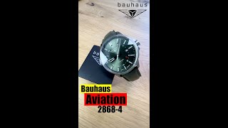 Bauhaus Aviation automata titánium karóra 2868-4