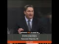 NDP Parliamentary Leader Don Davies moves to ban 
