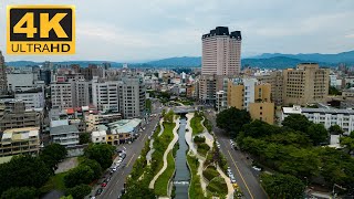 台中市柳川水岸景觀步道空拍｜DJI Mini3 Pro｜Cinematic