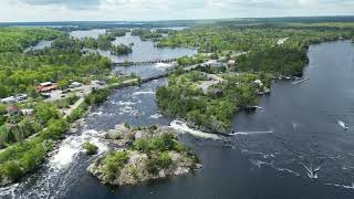 Welcome To Burleigh Falls, Ontario, Canada - (Trent-Severn Waterway - Lock 28)