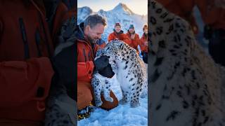 Dying Snow Leopard Cub Saved… But NO ONE Expected What the Mother Did Next! 😱❄️