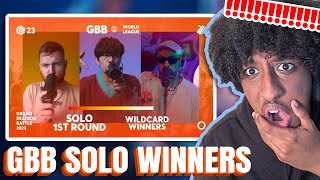 Solo [Round 1] Wildcard Winners Announcement | GBB23: World League  | YOLOW Beatbox Reaction