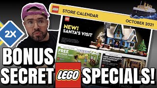 HUGE LEGO Update! October 2021 LEGO Store Calendar PLUS SECRET HIDDEN INFO!