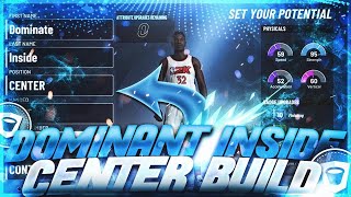 BEST CENTER BUILD ON NBA 2K20! GLASS CLEANING LOCKDOWN BUILD! NOBODY CAN OUTSNAG HIM!