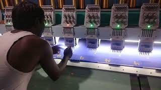 Liberty Saree Manufacturing Unit | મંદી નું બીજું નામ એમબ્રોઇડરી મશીન | | No Work Load On Designer|