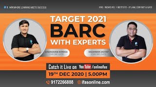 Target BARC  2021 With Experts | IFAS