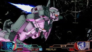 【ガンダム】鍔迫り合い ジムカスタム vs シーマ専用ゲルググ 【0083カードビルダー】