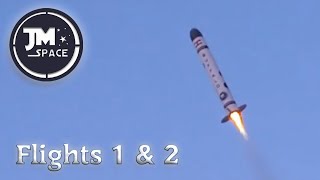 Thrust Vector Control - Model Rocket | Flights 1 & 2