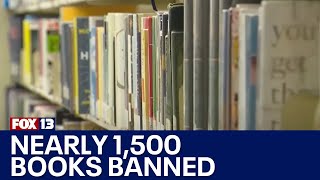 Report: Nearly 1,500 books banned in schools | FOX 13 Seattle