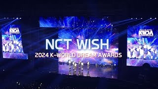 240822 NCT WISH_ Ment+ Songbird(Korean Ver.) @ 2024 K-WORLD DREAM AWARDS