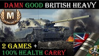 World of Tanks || Xbox One || T95/FV201 Chieftain || Ever do almost 9K Combined with 100% health?