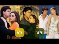 Shah Rukh & Rani VS Shah Rukh & Preity VS Shah Rukh & Kareena | Whose Song Do You Like More?