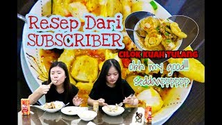 CILOK KUAH TULANG RESEP DARI SUBCRIBERS!!!