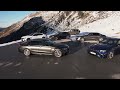 2025 mercedes benz g580 electric driving in the snow