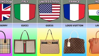 Best Luxury Handbags Brands From Different Countries