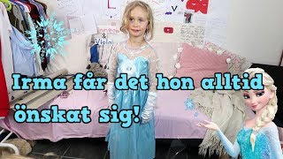 Vi överraskar Irma med det hon alltid önskat sig | VLOGG