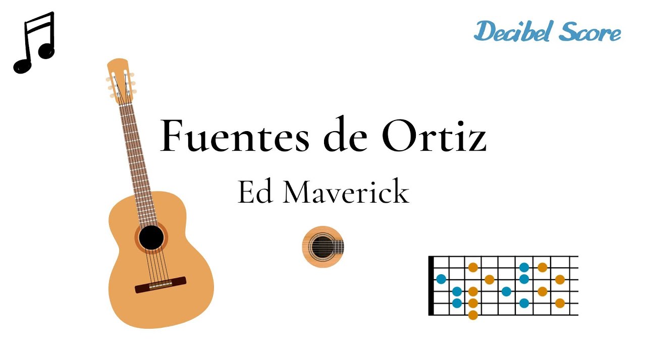 Fuentes De Ortiz | Ed Maverick | Tuto De Guitarra Con Acordes - YouTube