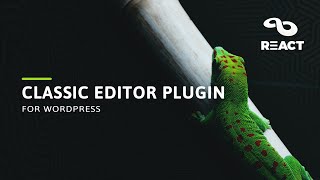Install Classic Editor for WordPress to use React Shortcode Editor 2025