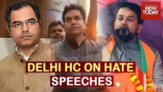 Delhi HC Pulls Up Cops For Taking No Action Against Hate Speeches