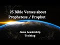 25 Bible Verses about Prophetess / Prophet