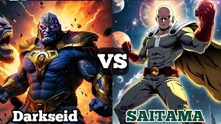 Saitama vs. Darkseid: The Clash of Unstoppable Power and Unyielding Will