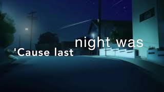 La noche de anoche - English Lyrics