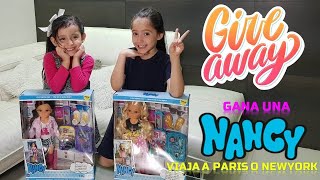 TE REGALAMOS UNA MUÑECA NANCY, VIAJA CON NOSOTROS A NEW YORK Y PARIS