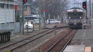 播州赤穂駅　赤穂線折り返し各駅停車岡山行き入線