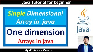 #singleDimensionArray One Dimensional Array in Java | Single Dimensional Array in Java