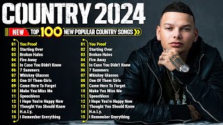 Country Music Playlist 2024 🌞 Kane Brown, Luke Combs, Morgan Wallen, 🎊 Your next favorite tune!